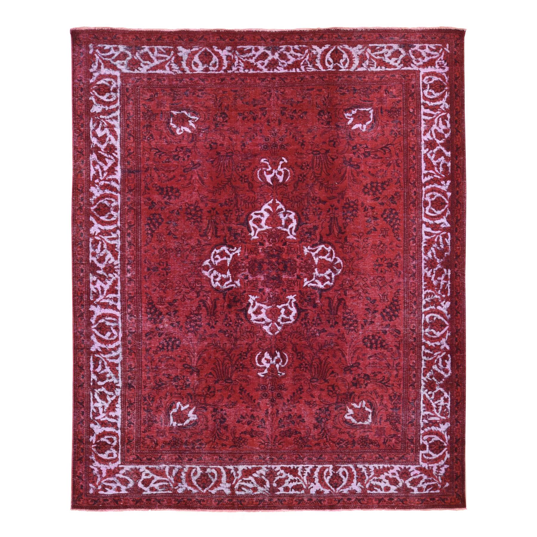 Overdyed & Vintage Rugs LUV726255